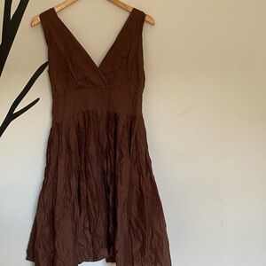 Aryeh vintage style chocolate dress